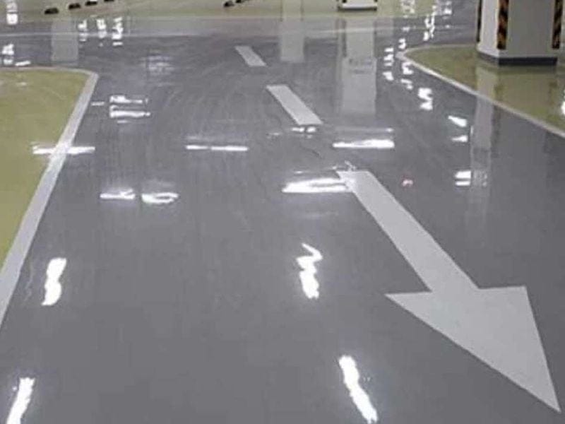 Finished flooring